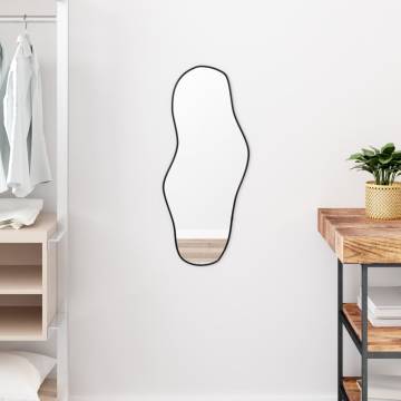 Stylish Black Wall Mirror 70x30 cm - Minimalist Home Decor