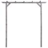 Garden Pergola Grey 200x40x205 cm - Stylish Pinewood Design