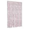 Fly Curtain Silver Grey & Pink 118x220 cm | HipoMarket