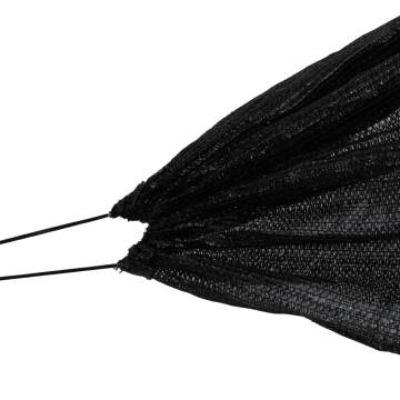 Netting Tunnels - 3 pcs Durable Black Steel & Polyethylene