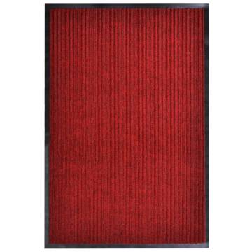 Red Door Mat 117x220 cm PVC - Durable & Easy to Clean