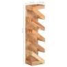 Stylish Acacia Wood Wine Rack for 5 Bottles | Hipo Market