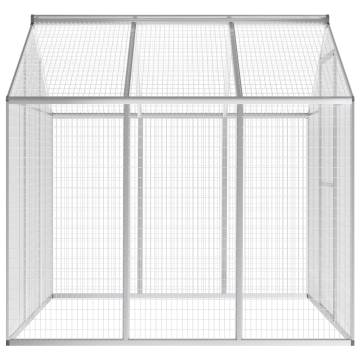 Outdoor Aviary Aluminium 183x178x194 cm for Birds