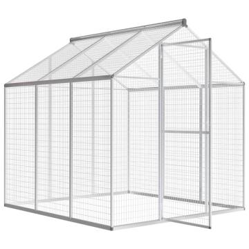 Outdoor Aviary Aluminium 183x178x194 cm for Birds