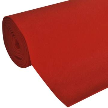 Red Carpet 1x20m Extra Heavy 400 gm² - Glamorous Event Decor