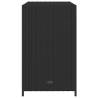 Garden Storage Cabinet Black 83x45x76 cm - Durable & Stylish