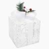 Decorative Christmas Gift Boxes | 3 pcs White - Indoor & Outdoor