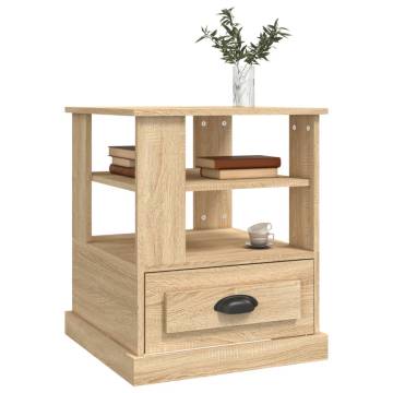 Side Table Sonoma Oak - Stylish & Durable Furniture | Hipo Market