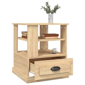 Side Table Sonoma Oak - Stylish & Durable Furniture | Hipo Market