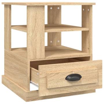 Side Table Sonoma Oak - Stylish & Durable Furniture | Hipo Market