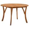 Garden Table Ø120 cm Solid Acacia Wood Size Ø 120 x 75cm Quantity in Package 1 Shape round 