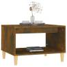 Coffee Table Smoked Oak - Stylish & Functional 60x50x40 cm