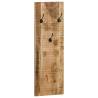 Wall-mounted Coat Racks - Solid Mango Wood Set of 2