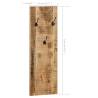 Wall-mounted Coat Racks - Solid Mango Wood Set of 2