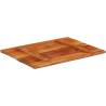 Rectangular Table Top 60x80 cm - Solid Reclaimed Wood