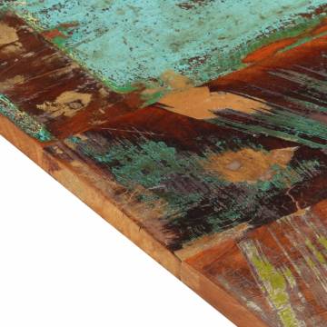 Rectangular Table Top 60x80 cm - Solid Reclaimed Wood