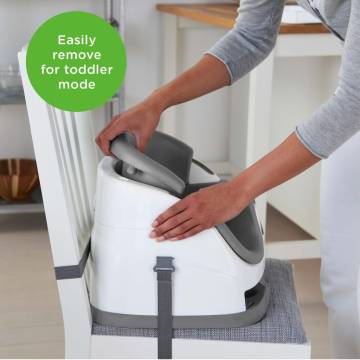 Ingenuity Baby Base 2-in-1 Booster Seat Slate | Hipomarket