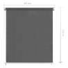 Outdoor Roller Blind 80x230 cm Anthracite | Hipomarket