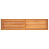 Solid Acacia Garden Bench 150x35x45 cm - Durable & Stylish