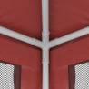 Red Party Tent 3x4m with Mesh Sidewalls - Durable & Stylish