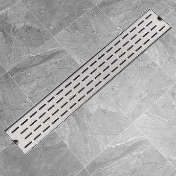 Linear Shower Drain - 730x140 mm Stainless Steel | HipoMarket