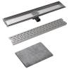 Linear Shower Drain - 730x140 mm Stainless Steel | HipoMarket