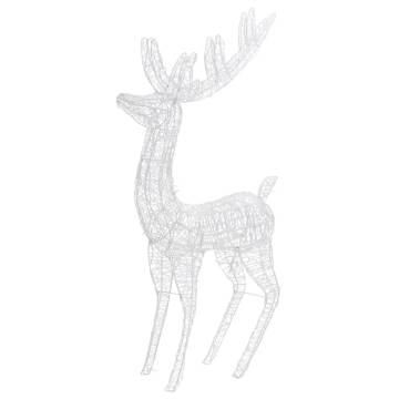 XXL Acrylic Christmas Reindeers - 250 LED (3 pcs, 180 cm)