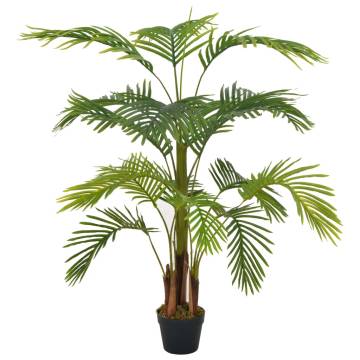 Artificial Palm Plant with Pot - 120 cm Green Decor