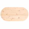 Table Top 80x40 cm Solid Wood Pine - Customizable & Versatile