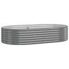 Garden Raised Bed Powder-coated Steel 175x100x36 cm - Grey