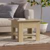 Coffee Table Sonoma Oak 55x55x42 cm Engineered Wood Colour sonoma oak Size 55 x 55 x 42 cm Quantity in Package 1 