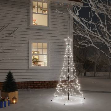 180 cm Christmas Tree with 200 Cold White LEDs | Hipomarket UK