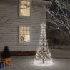 Christmas Tree with Spike Cold White 200 LEDs 180 cm Colour cold white Size 180 x 70 cm Quantity in Package 1 Number of Branch Tips 