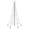 180 cm Christmas Tree with 200 Cold White LEDs | Hipomarket UK