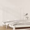 Wall Headboard White 147x3x90 cm Solid Wood Pine Colour white Size 147 x 90 cm Quantity in Package 1 