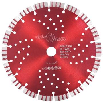 Diamond Cutting Disc 230mm - Turbo Segments for Faster Cuts