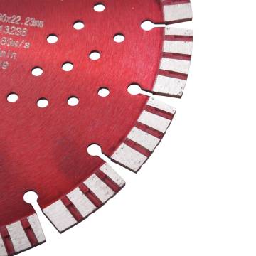 Diamond Cutting Disc 230mm - Turbo Segments for Faster Cuts