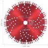 Diamond Cutting Disc 230mm - Turbo Segments for Faster Cuts