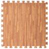 6 pcs Wood Grain EVA Foam Floor Mats | Hipomarket UK