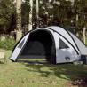 4-Person Camping Tent - Waterproof White Blackout Fabric