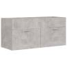 Concrete Grey Bathroom Furniture Set | Stylish and Modern