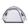 4-Person Camping Tent - Waterproof White Blackout Fabric