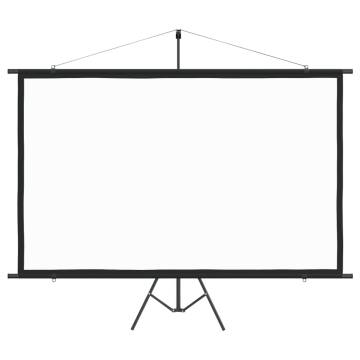 108" Projection Screen with Tripod - Perfect for Any Event