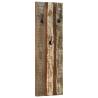 Wall-Mounted Coat Racks - 2 pcs Solid Reclaimed Wood