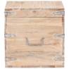 Chest 40x40 cm Solid Acacia Wood - Stylish Storage Solution