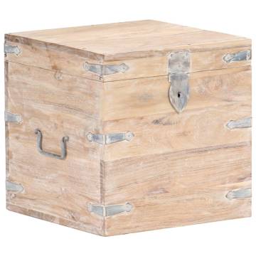 Chest 40x40 cm Solid Acacia Wood - Stylish Storage Solution