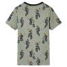 Kids' Short Sleeve Pyjamas - Light Khaki - Size 116