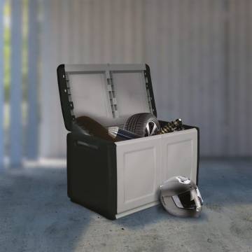 Garden Storage Box 230L - Dark Grey & Black | Hipo Market