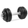 18 Piece Dumbbell Set 30 kg Cast Iron - HipoMarket