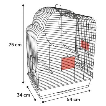 FLAMINGO Wammer 1 Parakeet Cage - Spacious & Stylish